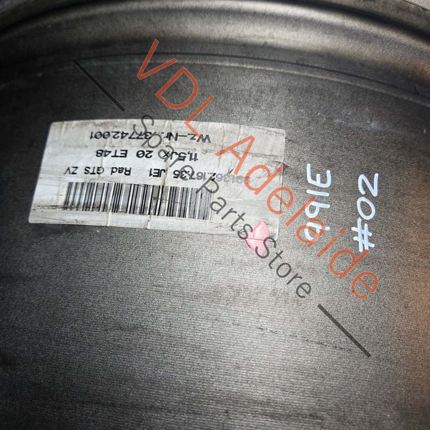 99136216735JE31 99136216735   Porsche 911 991.1 GTS Alloy Wheel Centrelock Centre Center Lock Wheel Rear 20 x 11.5 ET48 #02