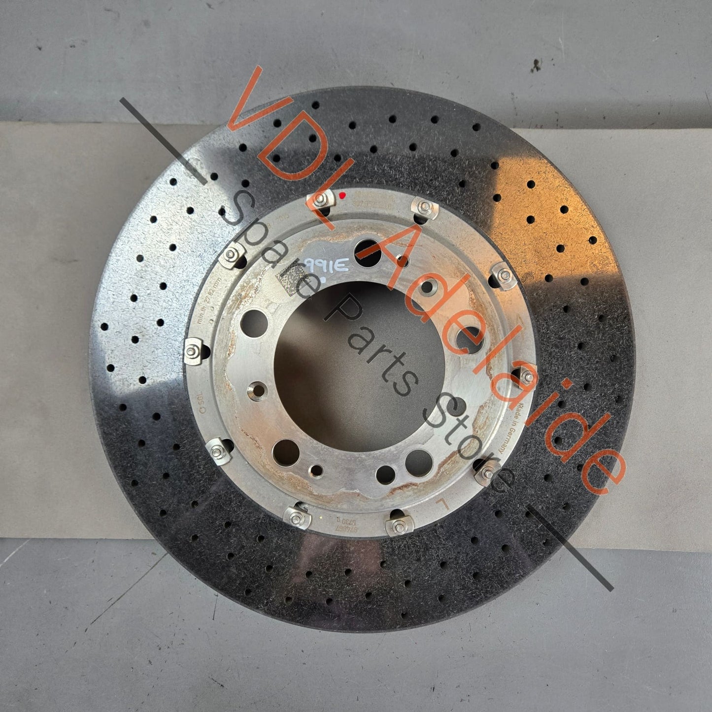 99135203100 99735203100 99135203101 99735203101 Porsche 911 Rear Left Carbon Ceramic Disc Brake Rotor 99135203100 99735203100
