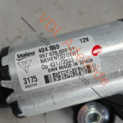 99762808001    Porsche 911 Rear Window Wiper Motor 99762808001