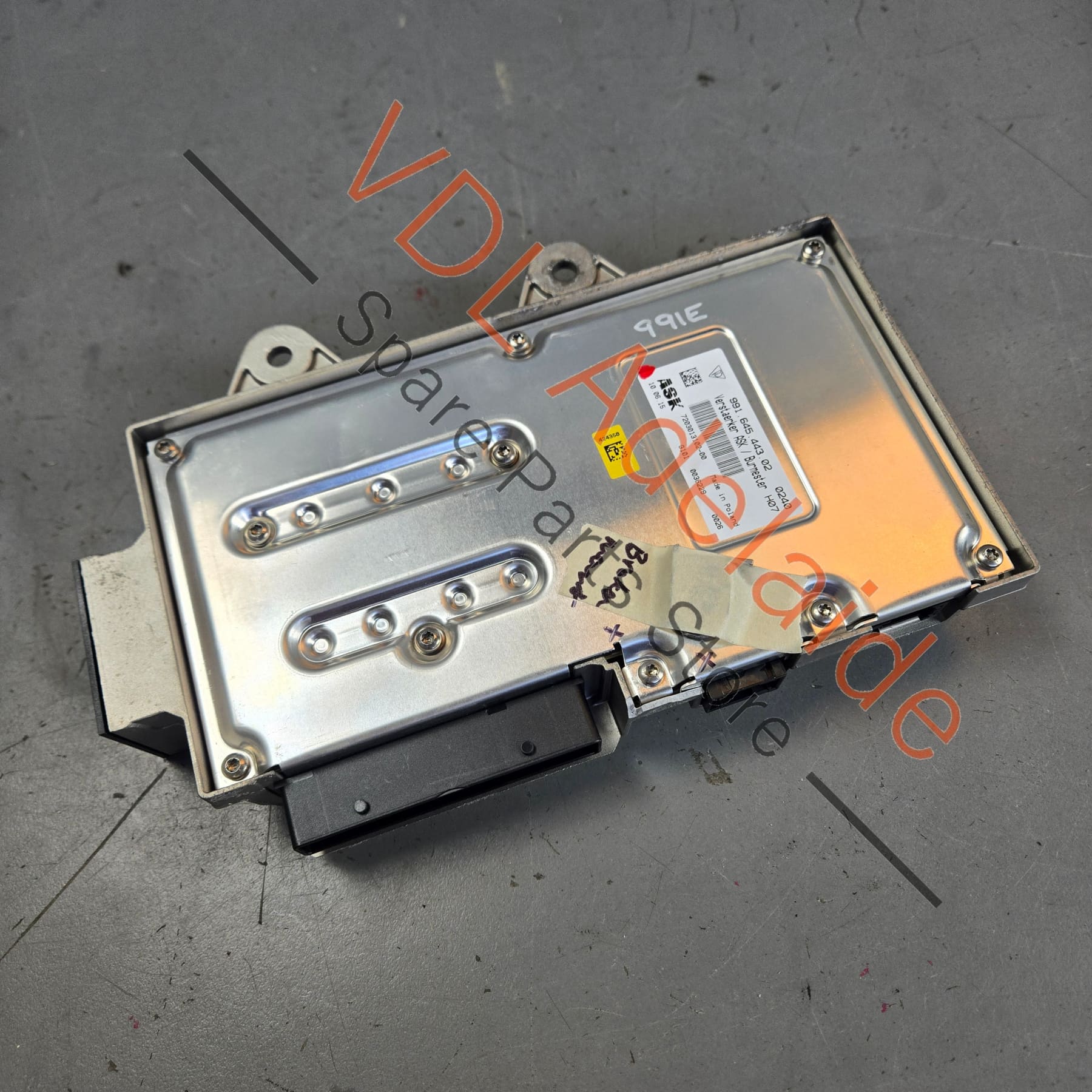99164544302    Porsche 911 991 Burmester Amplifier Audio Radio 99164544302 Genuine OEM