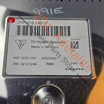 7PP919148H 7PP919148F   Porsche 911 991 Television Receiver Module 7PP919148H