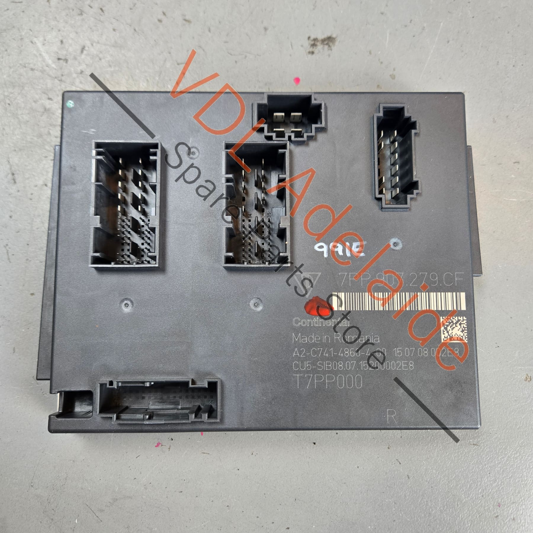 7PP907279CF 7PP907279AH   Porsche 911 991 Rear Body Control Module BCM2 7PP907279CF 7PP907279AH