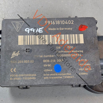 99161810402    Porsche 911 TPMS Module Antenna Receiver 99161810402
