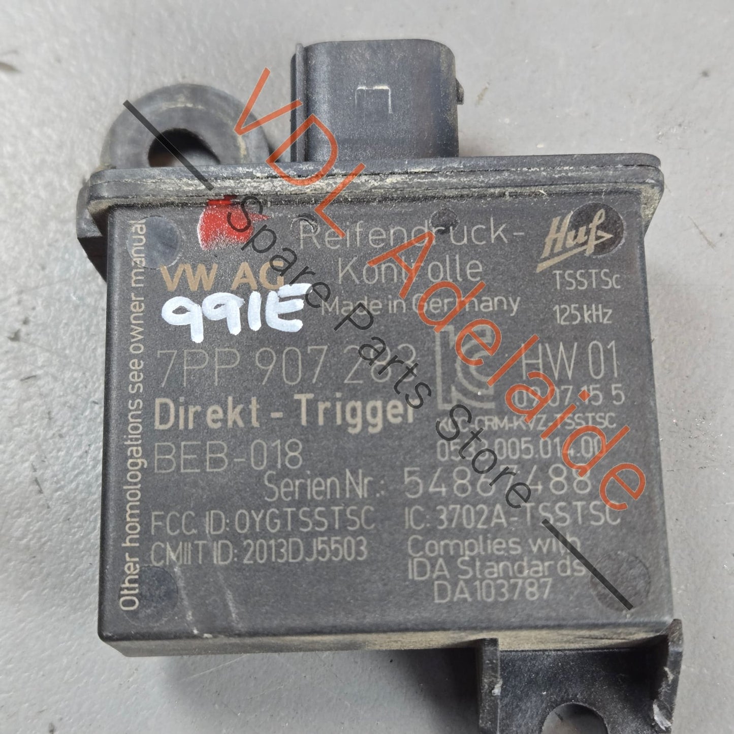 7PP907283 9A790728300   Porsche 911 TPMS Sender Unit 7PP907283 9A790728300