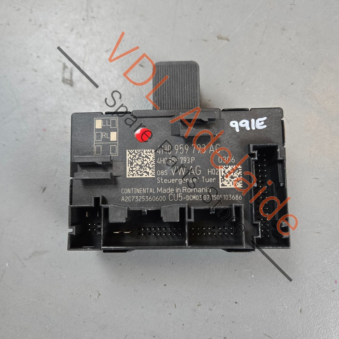 4H0959793AC    Porsche 911 991 Door Control Module Front Drivers Side 4H0959793AC