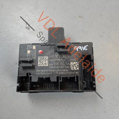 4H0959792S    Porsche 911 991 Door Control Module Front Passenger Side 4H0959792S