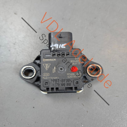99160614503 265005942   Porsche Cayman Boxster 981 911 991 Carrera Rotation Rate Sensor for ABS Brakes 99160614503 BOSCH 0265005942
