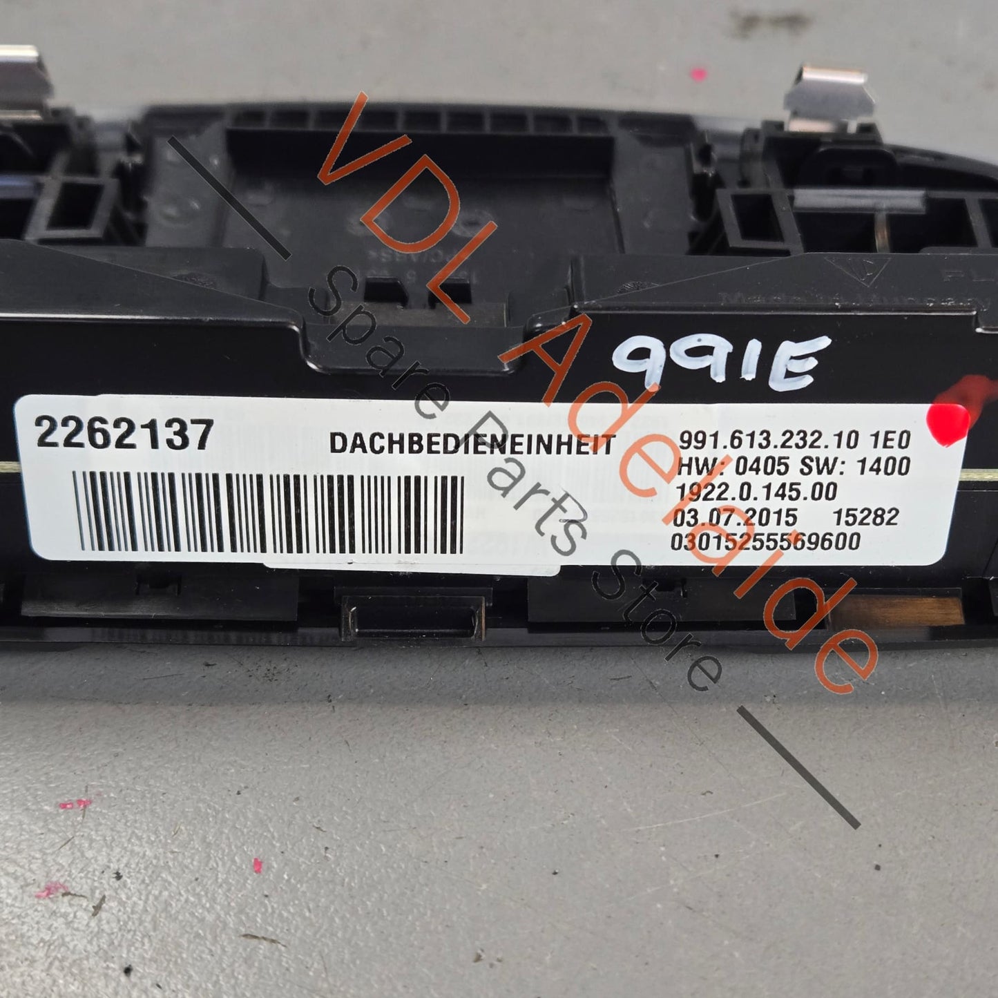 99161323210 99161323510   Porsche 911 Roof Console Interior Reading Light 99161323510 99161323210