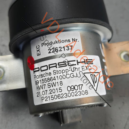 99155864100CGJ 99155864100 9P1919203E  Porsche 911 Chrono Clock Stopwatch 99155864100