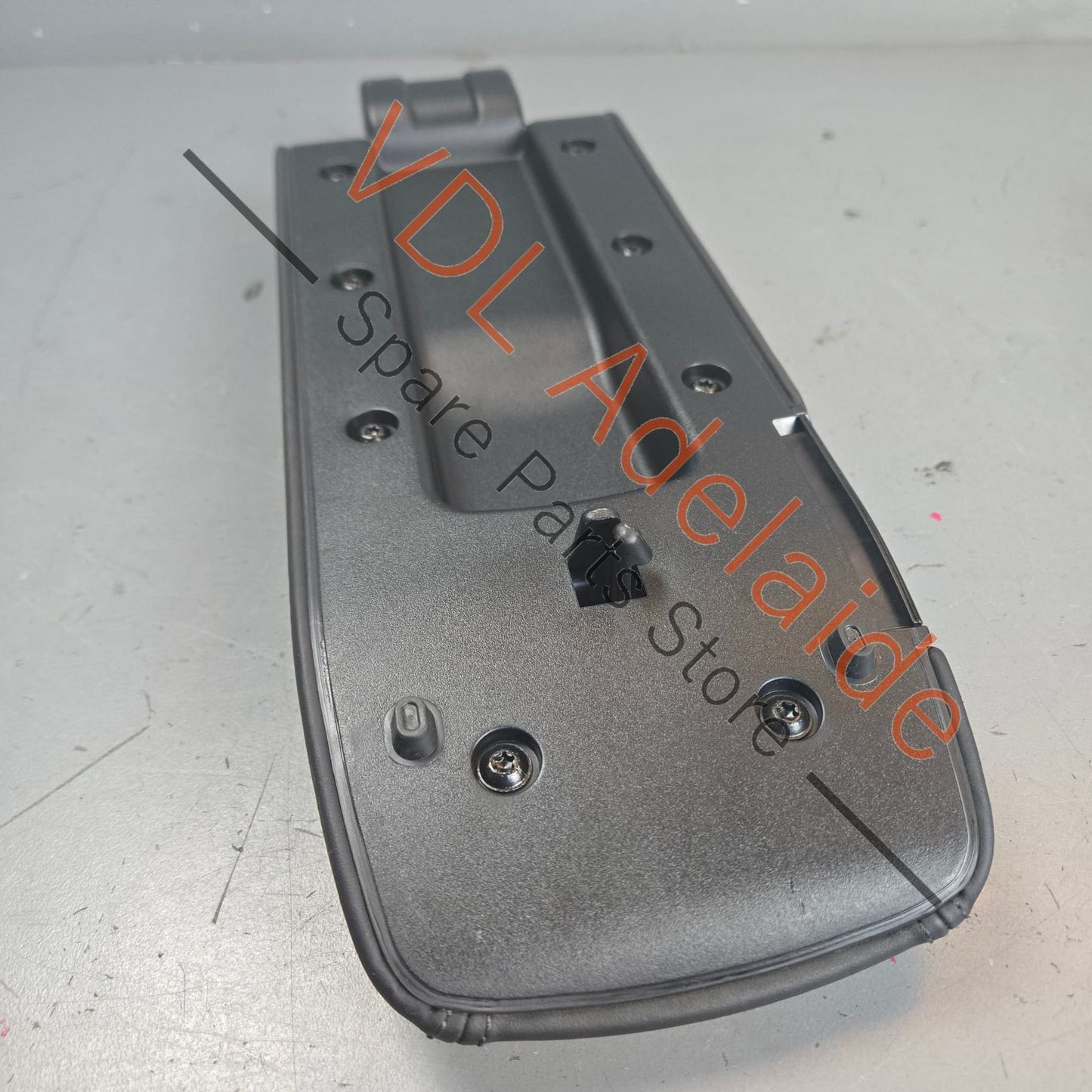 99155323101DSP 99155323101   Porsche 911 Centre Armrest Smooth Leather w Black Stitch 99155323101 DSP