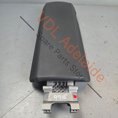 99155323101DSP 99155323101   Porsche 911 Centre Armrest Smooth Leather w Black Stitch 99155323101 DSP