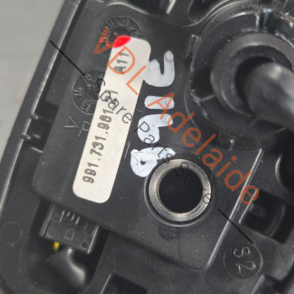 99173198121A11 9P1857551BPA11 99173198121 9P1857551BP Porsche 911 991 Left Leather Interior Sun Visor Black Stitch  9P1857551BPA11 99173198121
