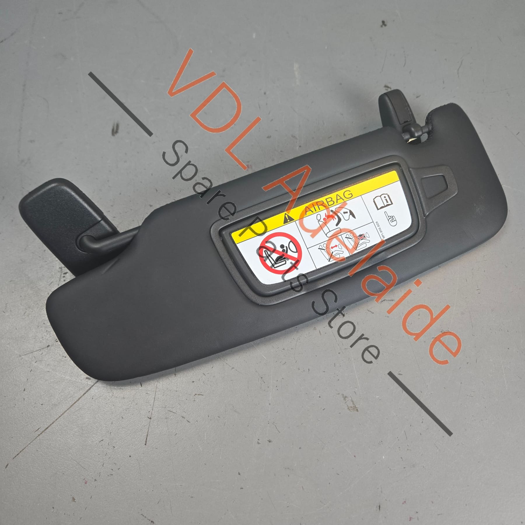 99173198121A11 9P1857551BPA11 99173198121 9P1857551BP Porsche 911 991 Left Leather Interior Sun Visor Black Stitch  9P1857551BPA11 99173198121