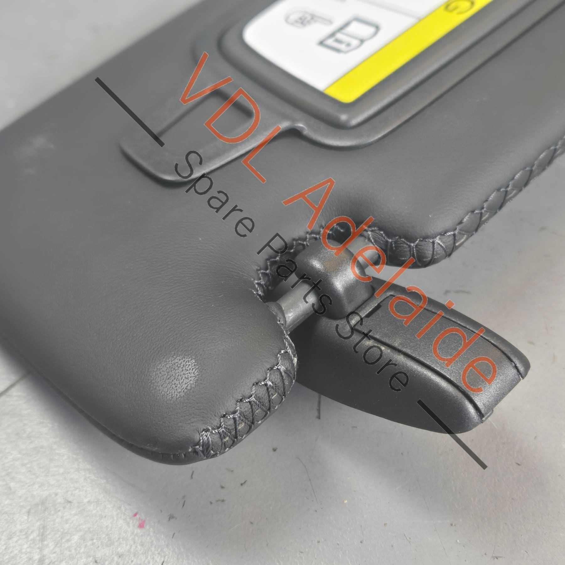99173198121A11 9P1857551BPA11 99173198121 9P1857551BP Porsche 911 991 Left Leather Interior Sun Visor Black Stitch  9P1857551BPA11 99173198121