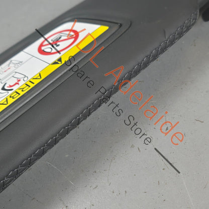 99173198121A11 9P1857551BPA11 99173198121 9P1857551BP Porsche 911 991 Left Leather Interior Sun Visor Black Stitch  9P1857551BPA11 99173198121