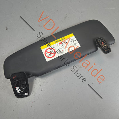 99173198121A11 9P1857551BPA11 99173198121 9P1857551BP Porsche 911 991 Left Leather Interior Sun Visor Black Stitch  9P1857551BPA11 99173198121