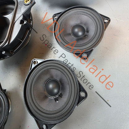 99164557600 7PP035411E 7PP035454H  Porsche 911 991 Burmester Premium Audio Sound System Speaker Set with Subwoofer 99164557600