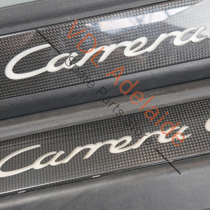 991555981751 991555982751   Porsche 911 991.1 991.2 Illuminated Carbon Sil Trim Strip GTS