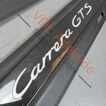 991555981751 991555982751   Porsche 911 991.1 991.2 Illuminated Carbon Sil Trim Strip GTS