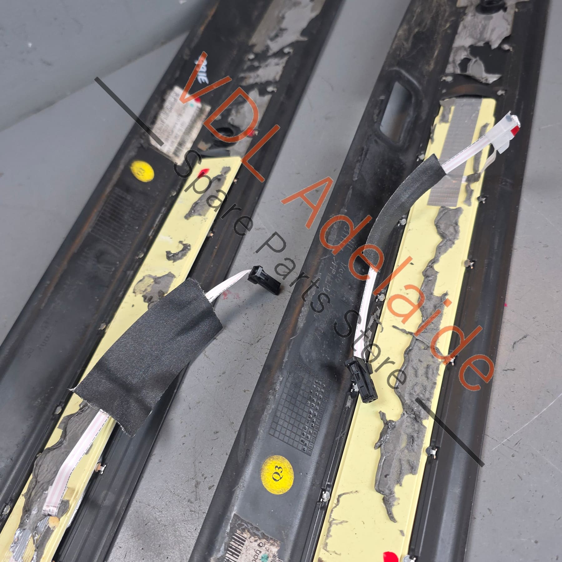 991555981751 991555982751   Porsche 911 991.1 991.2 Illuminated Carbon Sil Trim Strip GTS
