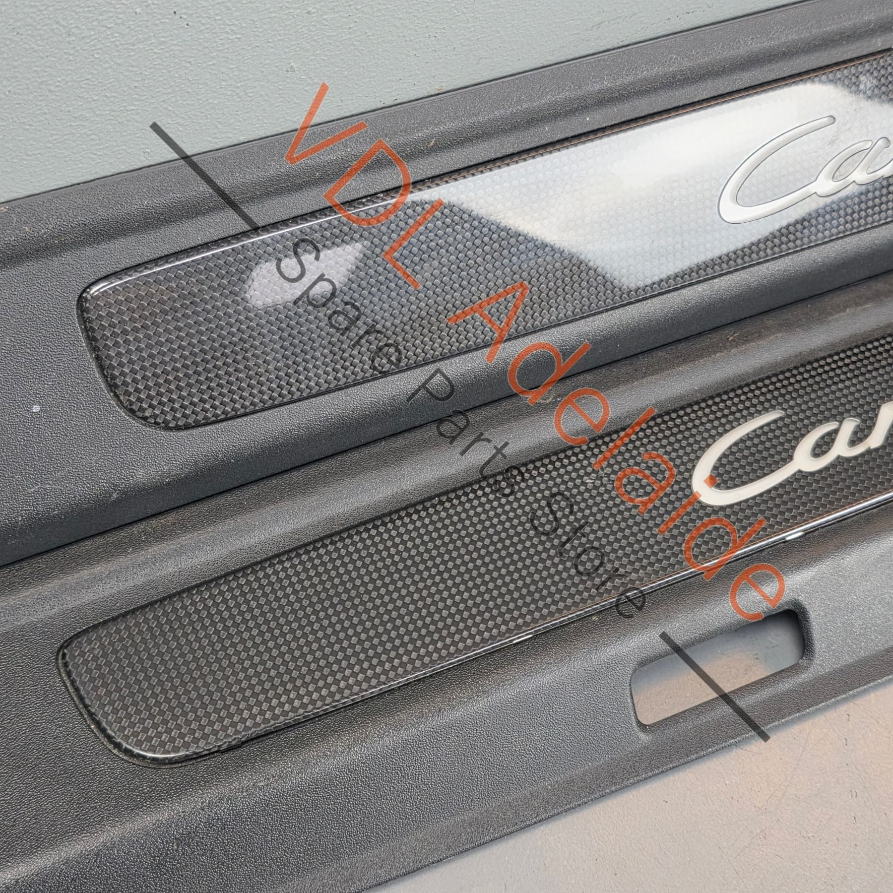 991555981751 991555982751   Porsche 911 991.1 991.2 Illuminated Carbon Sil Trim Strip GTS