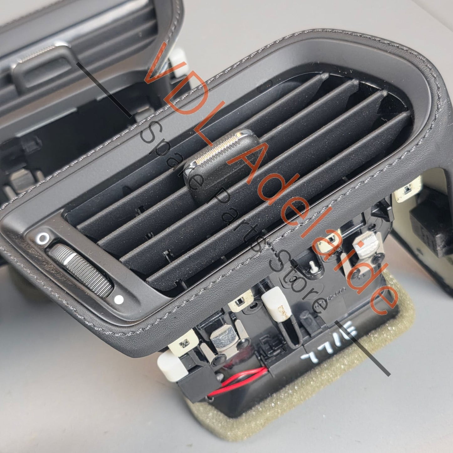 99155214100 99155213100 99155213200  Porsche 911 991 Exclusive Option Set of Air Vents Black Leather with Black Stitching