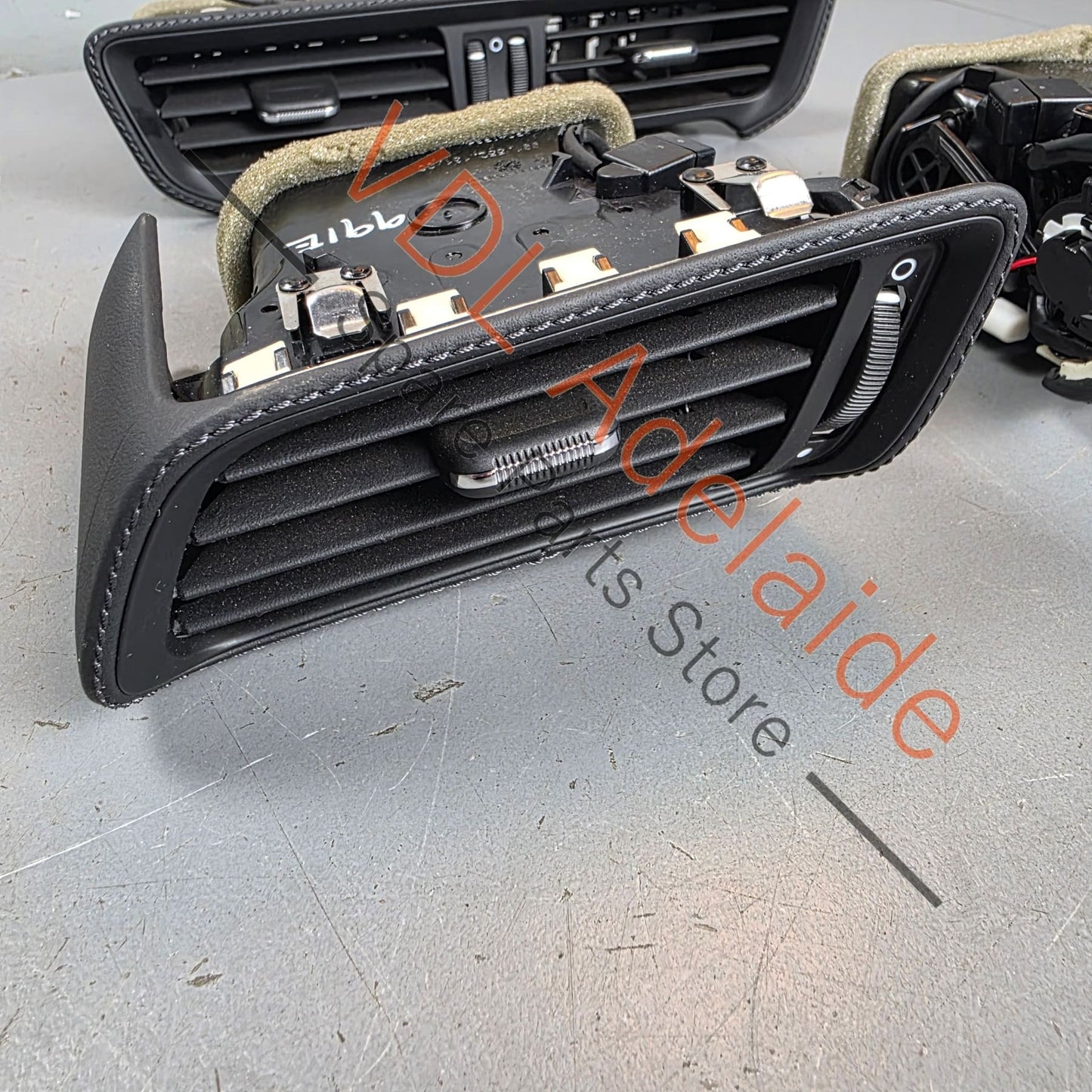 99155214100 99155213100 99155213200  Porsche 911 991 Exclusive Option Set of Air Vents Black Leather with Black Stitching