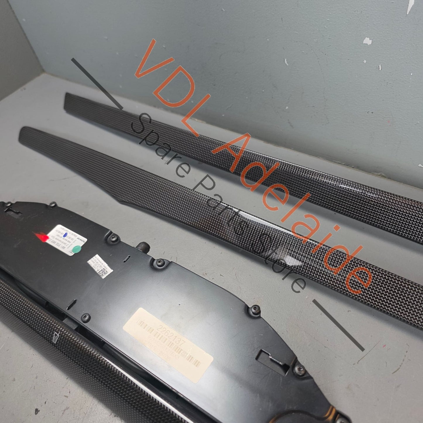 99155298121BX3 99155398102BX3   Porsche 911 991 Carbon Dash & Door Trim Interior Kit Genuine OEM
