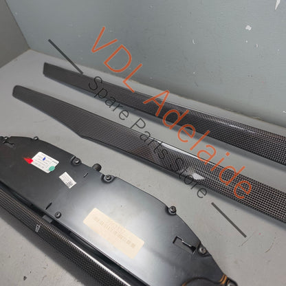 99155298121BX3 99155398102BX3   Porsche 911 991 Carbon Dash & Door Trim Interior Kit Genuine OEM