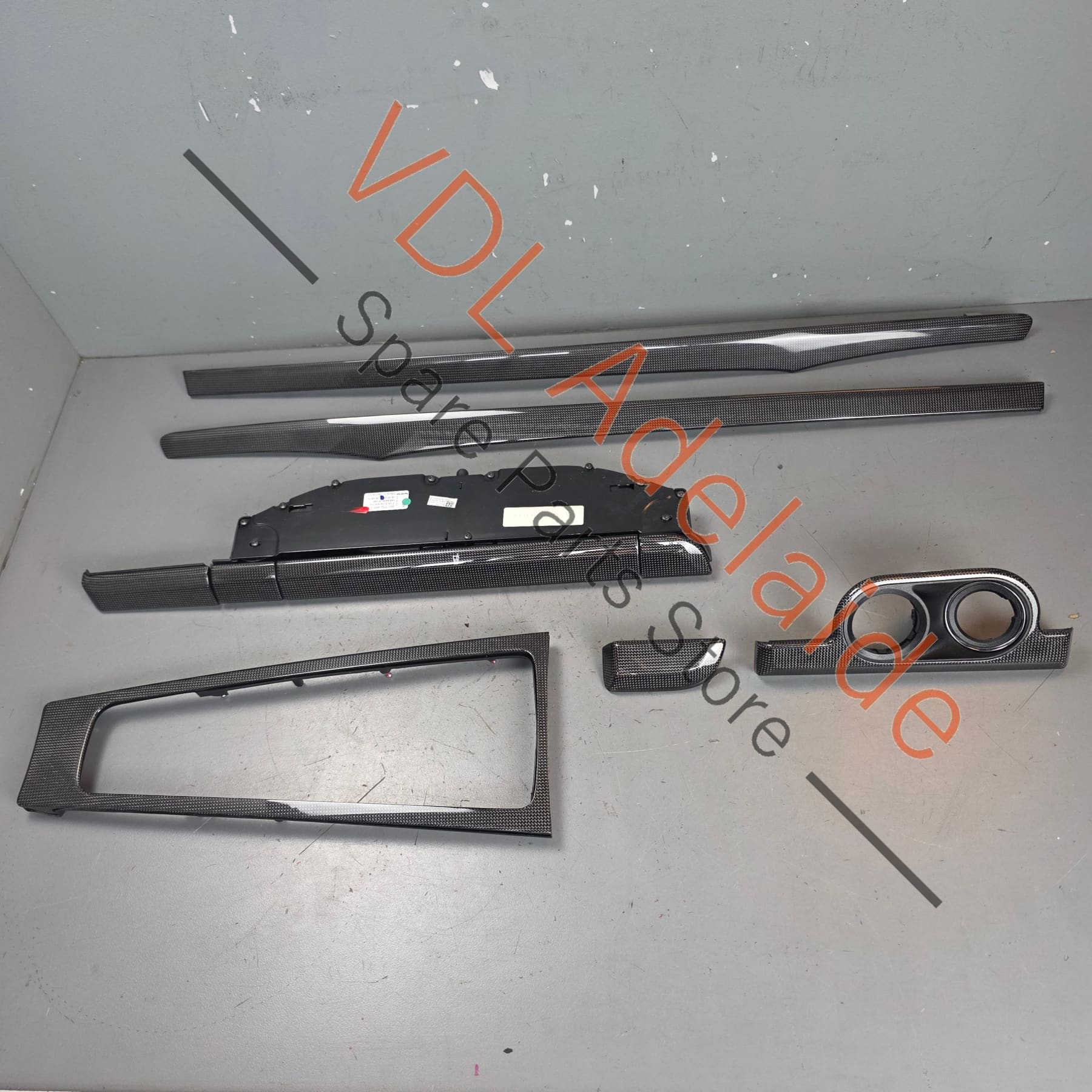 99155298121BX3 99155398102BX3   Porsche 911 991 Carbon Dash & Door Trim Interior Kit Genuine OEM