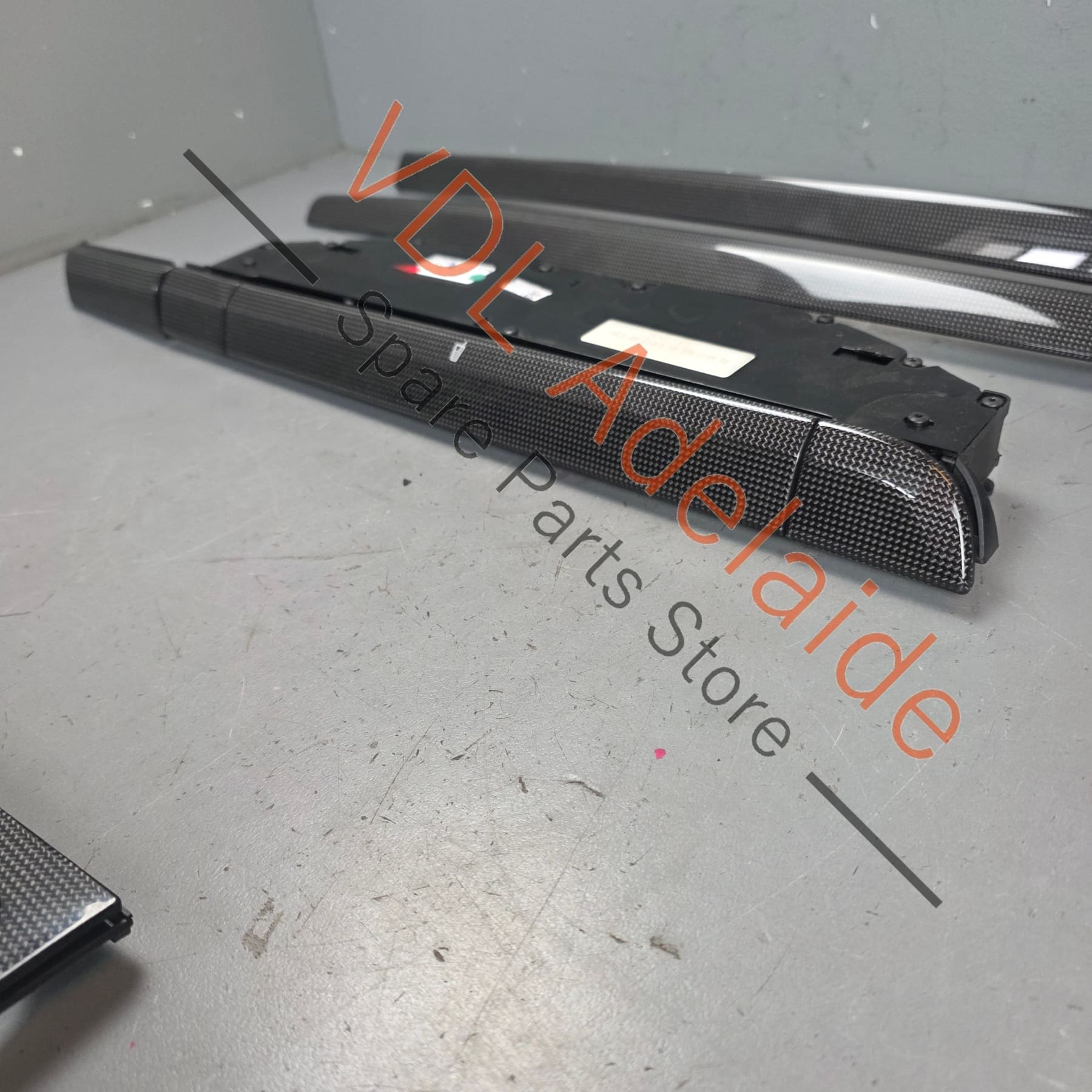99155298121BX3 99155398102BX3   Porsche 911 991 Carbon Dash & Door Trim Interior Kit Genuine OEM