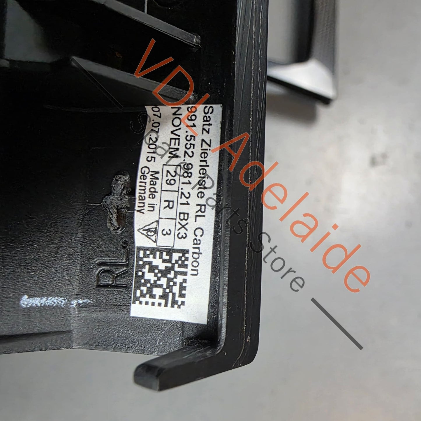 99155298121BX3 99155398102BX3   Porsche 911 991 Carbon Dash & Door Trim Interior Kit Genuine OEM