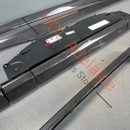 99155298121BX3 99155398102BX3   Porsche 911 991 Carbon Dash & Door Trim Interior Kit Genuine OEM