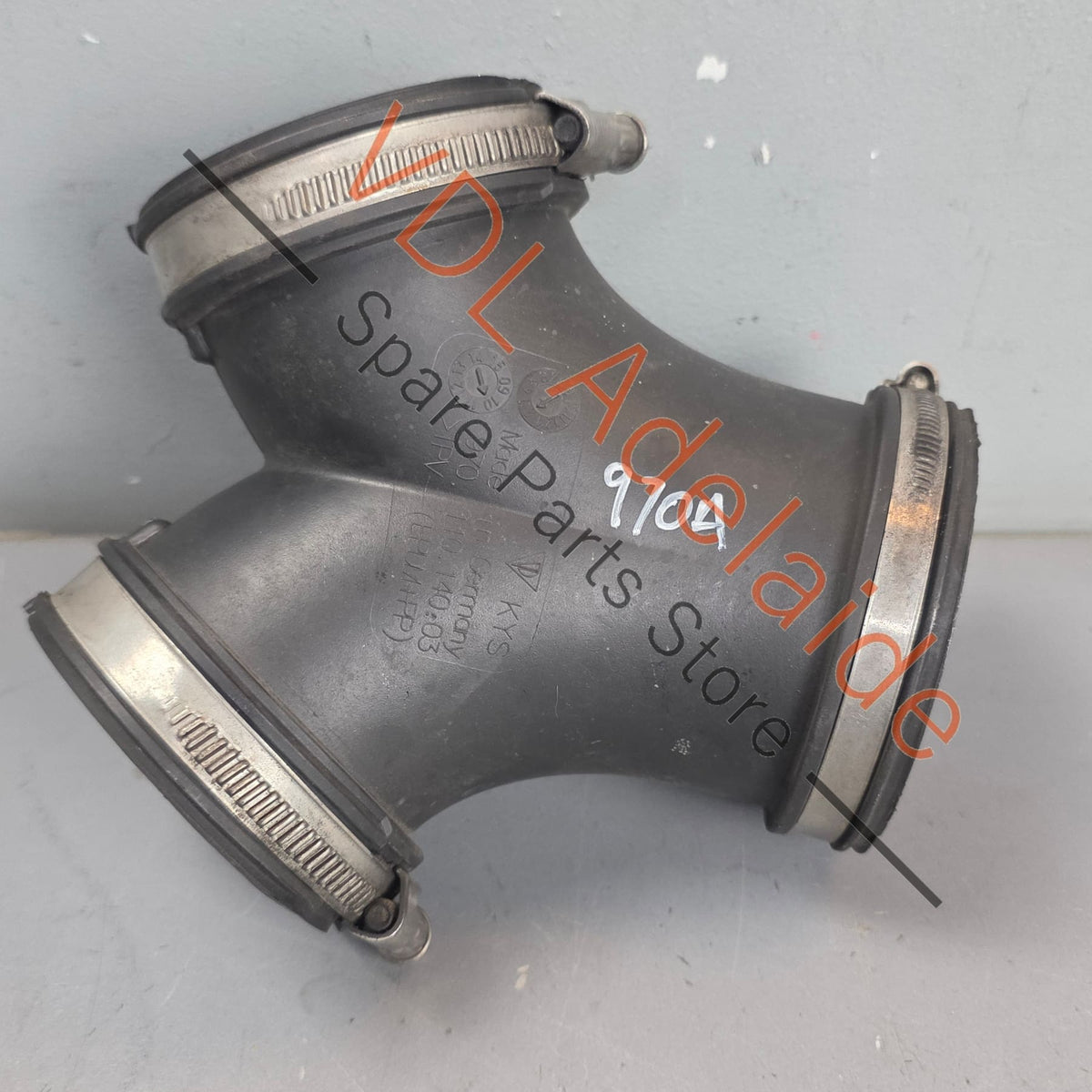 97011014003   Porsche 4.8 V8 Air Intake Y Pipe Inlet 97011014003