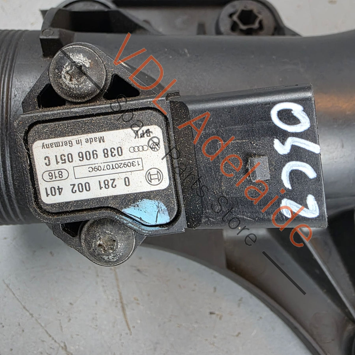 03K906051 8K0145673AB 03K906051C VW Audi Air Intake Pipe with MAP Sensor 03K906051