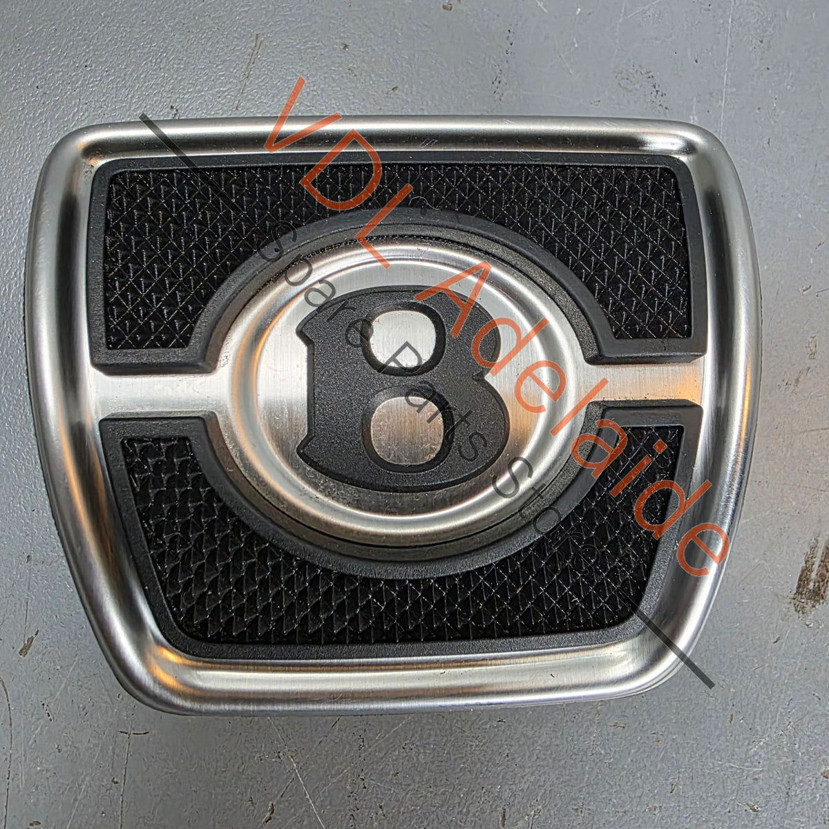 36C723173A   Bentley Foot Brake Pedal Cover Trim Stainless Steel 36C723173A