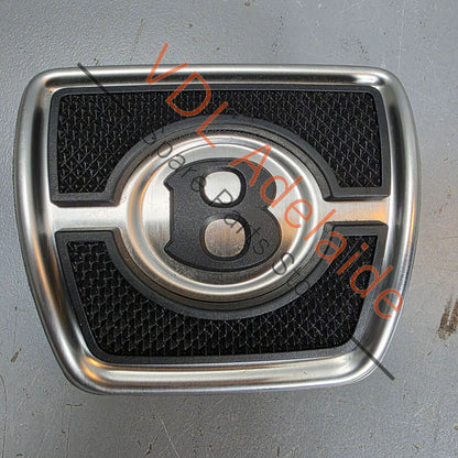 36C723173A   Bentley Foot Brake Pedal Cover Trim Stainless Steel 36C723173A
