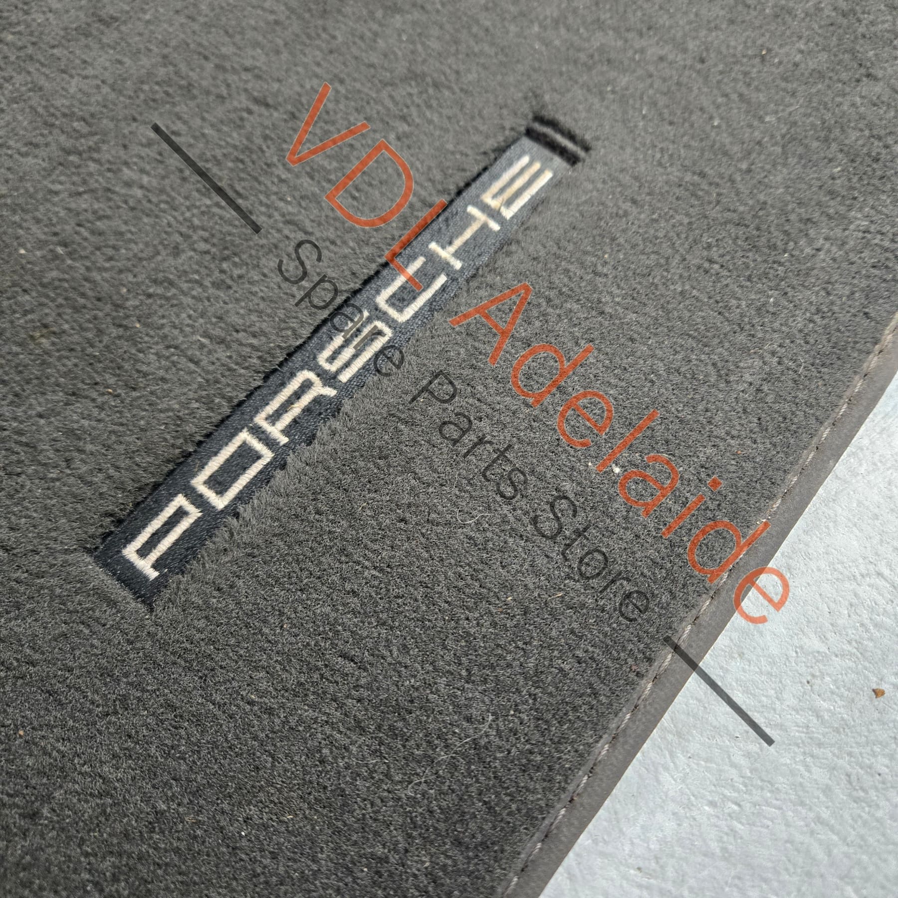    Porsche 911 991 Set of Black Floor Mats Genuine OEM