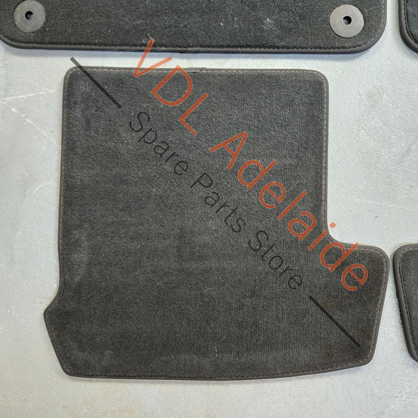    Porsche 911 991 Set of Black Floor Mats Genuine OEM