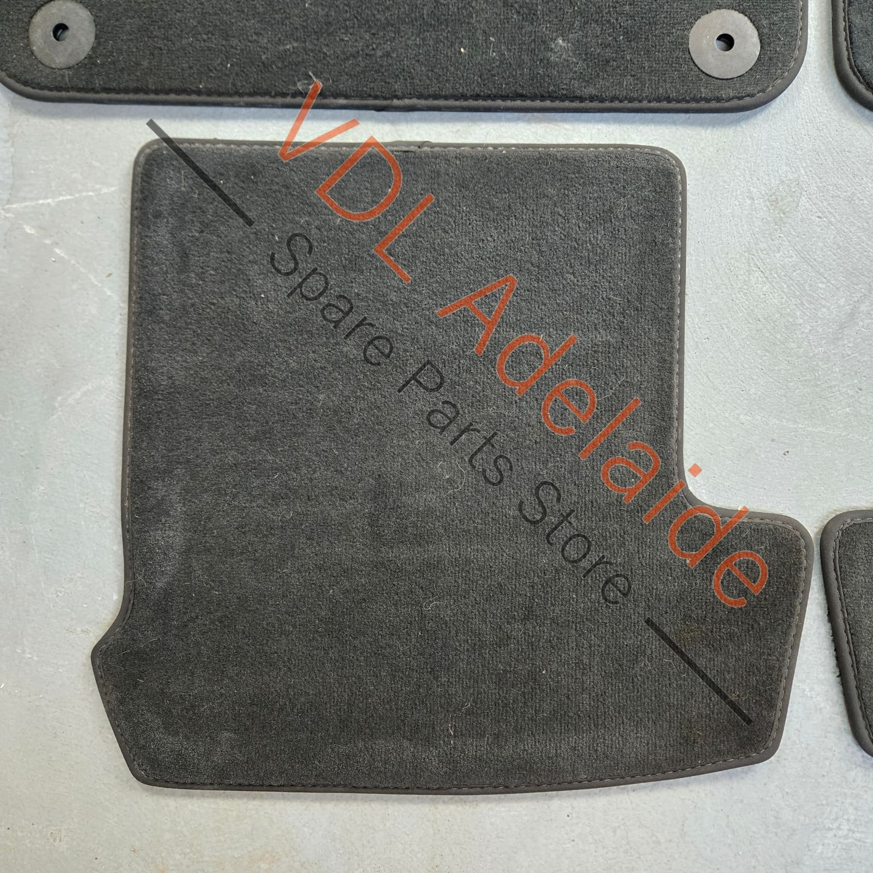    Porsche 911 991 Set of Black Floor Mats Genuine OEM