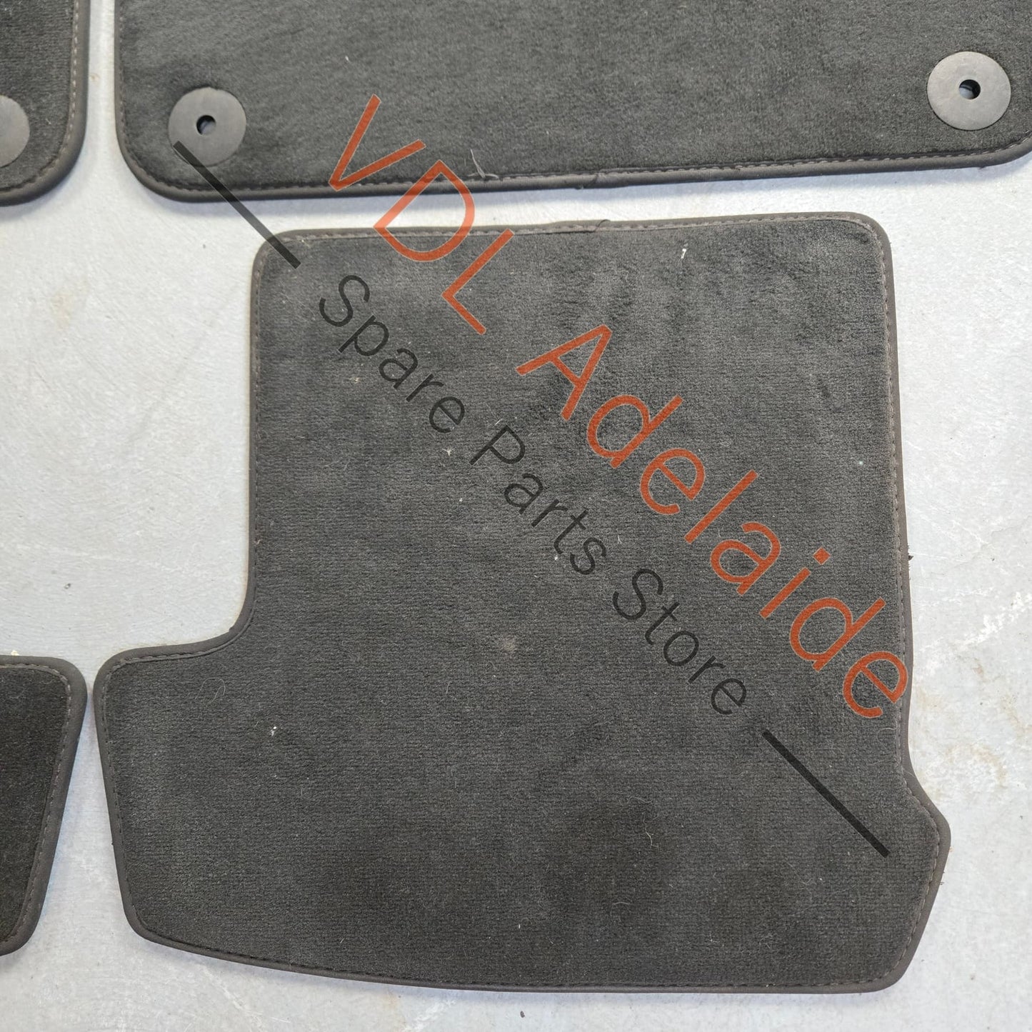    Porsche 911 991 Set of Black Floor Mats Genuine OEM