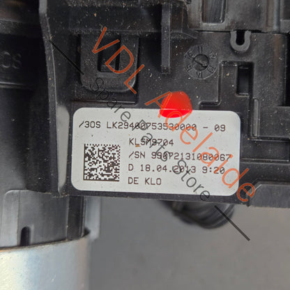 970613000000 97061304501 97061301101 Porsche 911 991 Steering Column Wiper Indicator Switch 97061301101 97061304501