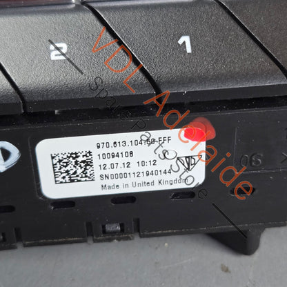 97061310450 97061310451  Porsche 911 991 Memory Seat Switch Right Side Door 97061310451 97061310450