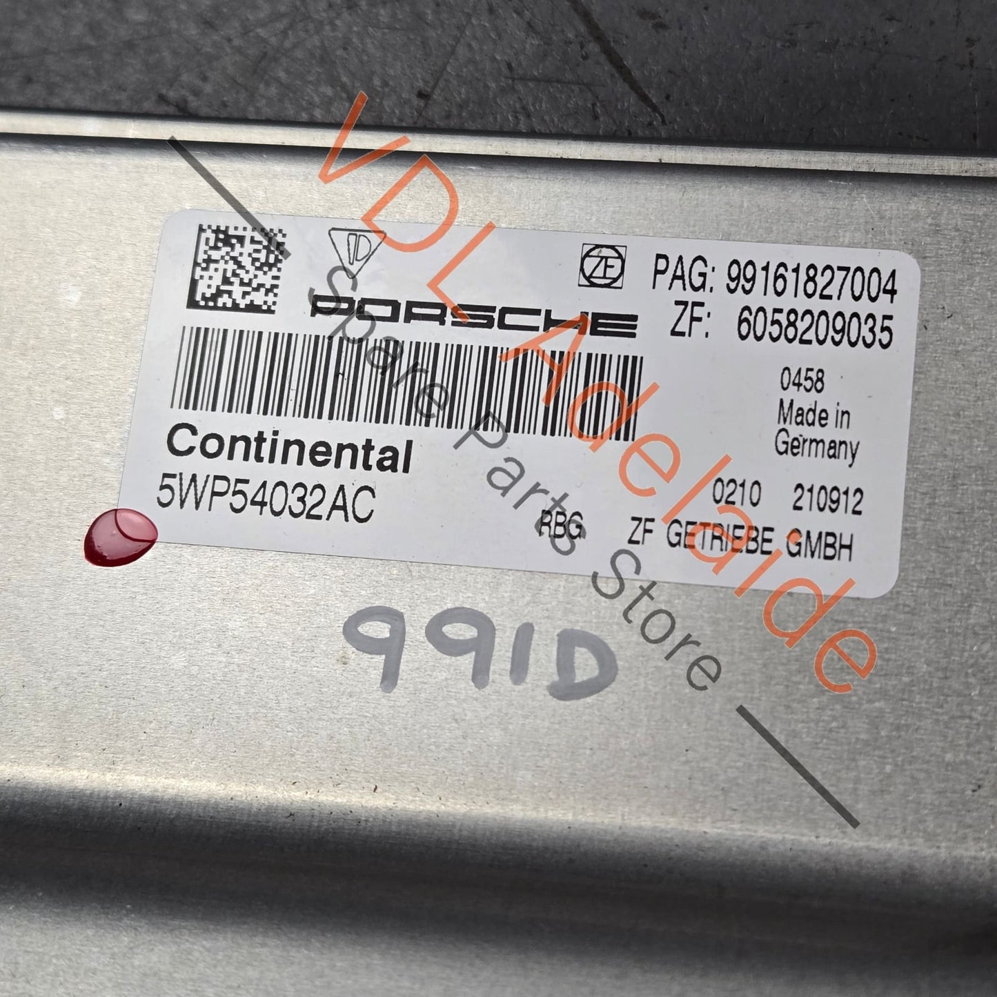 99161827004 5WP54033CE 99161827015 Porsche 911 991 Gearbox Transmission Control Unit TCU 99161827004 99161827015 5WP54033CE