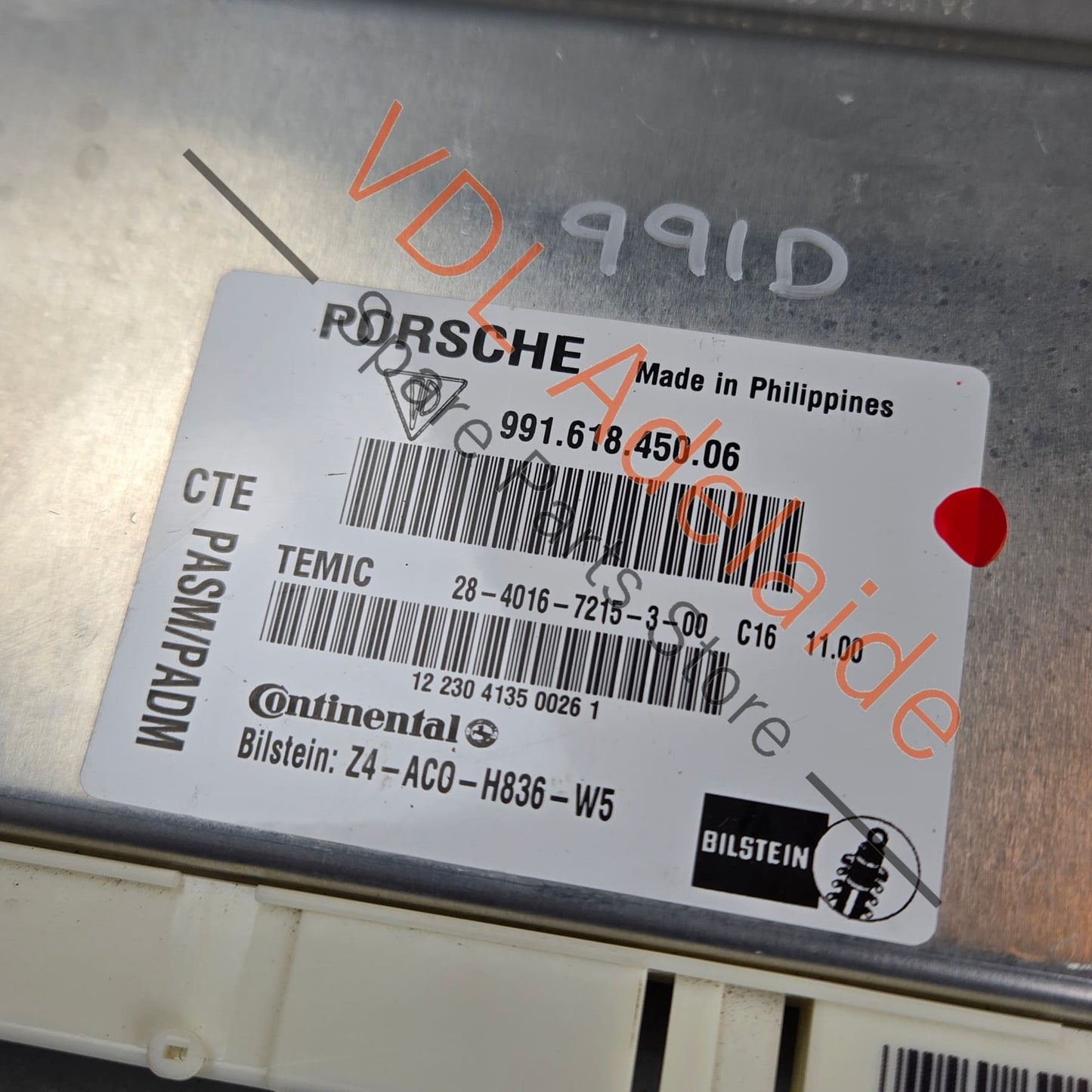 99161845006 99161845014  Porsche 911 PASM PADM Suspension Control Unit 99161845014 99161845006