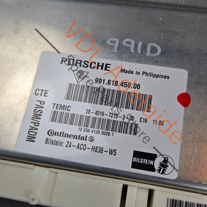 99161845006 99161845014  Porsche 911 PASM PADM Suspension Control Unit 99161845014 99161845006