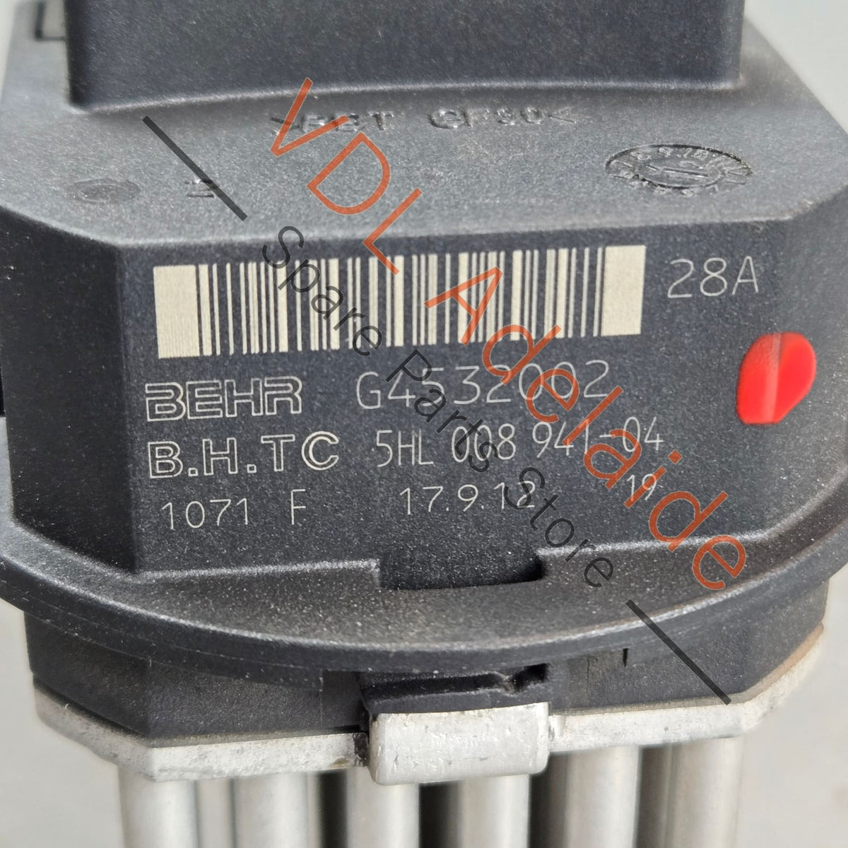 99162442301   Porsche 911 991 Dash Blower Fan Resistor Governor 99162442301 5HL008941 BEHR G4532002
