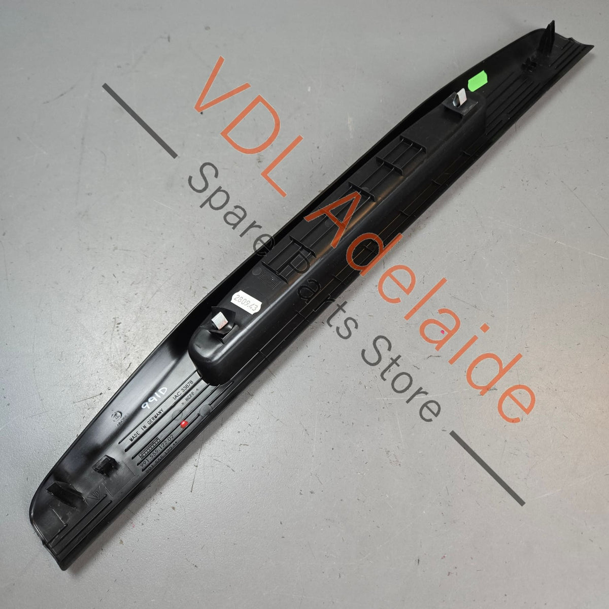 99155512202 99155561300  Porsche Carrera 911 991 Door Sill Trim with Rubber Inlay 99155512202 99155561300