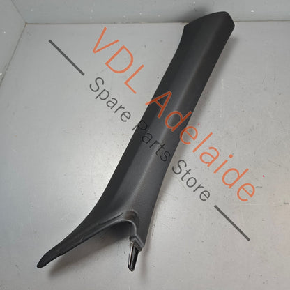 99155518207 99155518209  Porsche 911 991 A Pillar Interior Trim Black Leather Right 99155518209