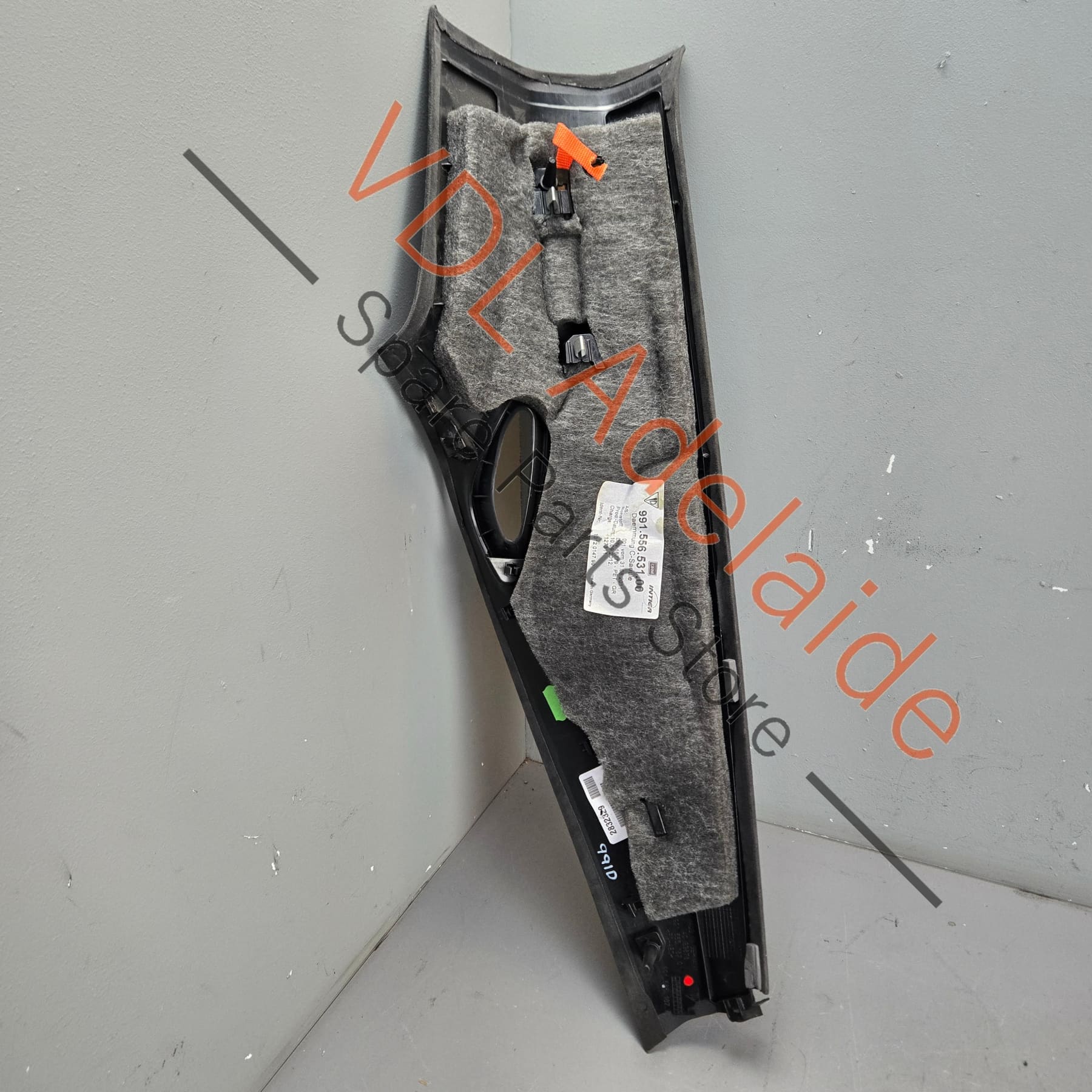 991555187012W0   Porsche 911 991 Rear C Pillar Trim Alcantara Left 99155518701 2W0